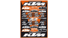 Planche de stickers BLACKBIRD KTM