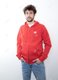 sudadera roja con capucha hombres, s