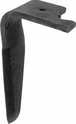 Pièces agricoles - Machines - Dent de herse rotative N Gauche