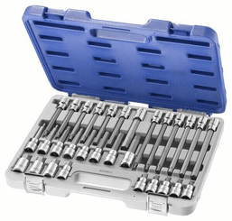 Outils - Outils divers - Coffret 1/2" 30 pièces 6pans