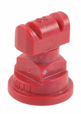 Pièces agricoles - Pièce Pulvérisateur - Buse à double jets plat TTJ 110° 4 rouge plastique TeeJet