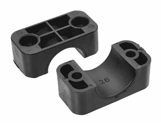 Pièces agricoles - Hydraulique - Demi-coq.noire lisse A4 28mm