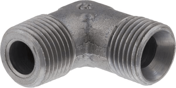 Pièces agricoles - Hydraulique - Racc. coudé m./m. 1/2 BSP/BSPT