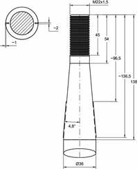 Pièces agricoles - Fenaison & élevage - Dent 760 mm