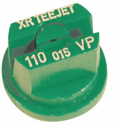Pièces agricoles - Pièce Pulvérisateur - Buse à jet plat XR 110° 15 vert plastique TeeJet