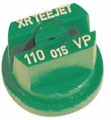 Pièces agricoles - Pièce Pulvérisateur - Buse à jet plat XR 110° 15 vert plastique TeeJet