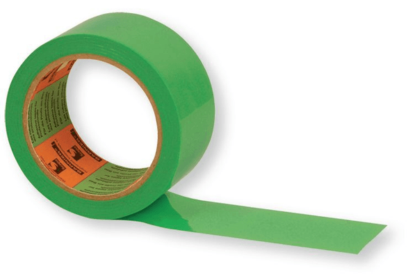 Pièces agricoles - Consommables / Nettoyants - RUBAN VERT 50MMX33M