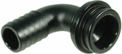 Raccord de tuyau 90° 25mm