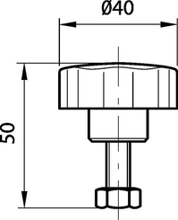 Pièces agricoles - Hydraulique - Soupape de décharge FPM D 40F CB P 1/2 20