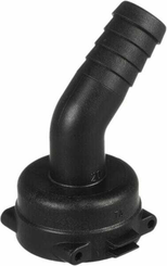 Pièces agricoles - Pièce Pulvérisateur - Raccord de tuyau 45° 2 mm avec connexion femelle T4