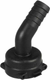 Raccord de tuyau 45° 2 mm avec connexion femelle T4