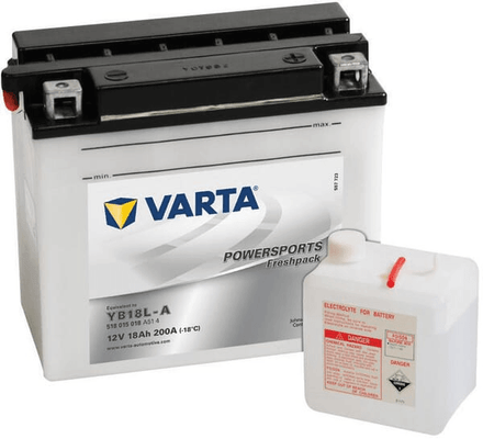 Pièces agricoles - Eclairage - Batterie 12V 18Ah 200A Sports motorisés Freshpack VARTA