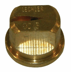 Pièces agricoles - Pièce Pulvérisateur - Buse à jet plat OC 90° 5 dorée laiton Lechler