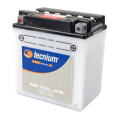 Pièces Quad & Motos - Electrique - Batterie TECNIUM conventionnelle avec pack acide - BB10L-A2