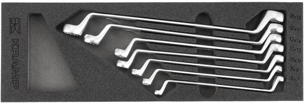 Outils - Outils divers - Jeu de clés polygonales à double extrémité, 7 pièces (6-19 mm)