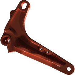 Pièces agricoles - Pièce divers - Guide d’essieu moulé à gauche usiné