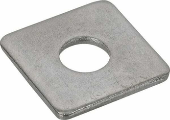 Pièces agricoles - Fasteners - Plaque de fermeture carrée M10 inox A2
