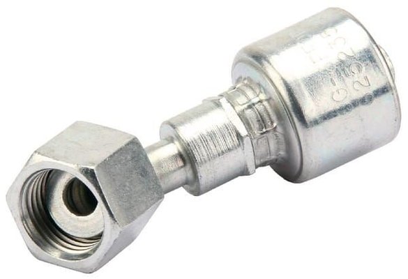 Pièces agricoles - Hydraulique - Racc. à sertir DN25-1"7/16ORFS 45°