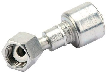 Pièces agricoles - Hydraulique - Racc. à sertir DN25-1"7/16ORFS 45°