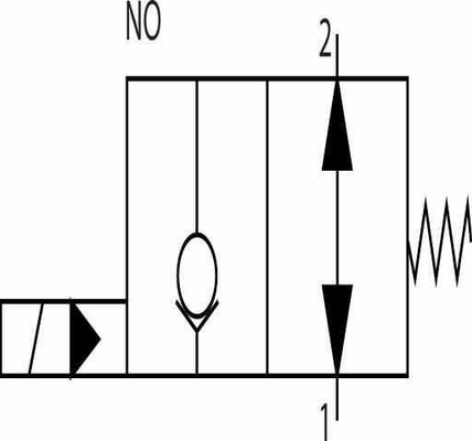 Pièces agricoles - Hydraulique - Valve 2/2 SVP10NOR 12VDC A06