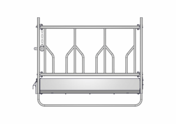 Accessoires et options matériel  - Matériel d'élevage - autre - RATELIER 4 FACES TYPE FESTON SANS TOIT