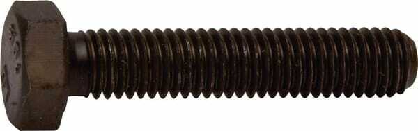 Pièces agricoles - Fasteners - Boulon hexagonal pas fin entièrement fileté 6 p M8x1,0x30 10.9 noire
