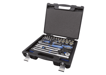 Outils - Outils divers - Coffret de douilles et accessoires1/4"et1/2" 6 pans EVAWAVE - 60pcs