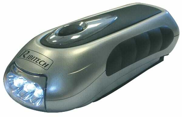 Pièces agricoles - Outils atelier - Lampe torche dynamo 3 Led