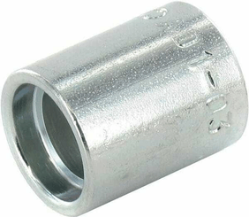 Pièces agricoles - Hydraulique - Jupe à sertir Ø19x24mm DN5 acier / zingué Alfagomma