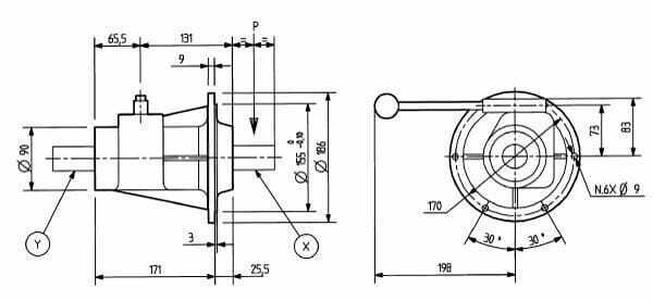 Pièces agricoles - Transmission - Embrayage 1 3/8" 6 cannelures