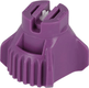 Jeu de buses à jet plat (8 pcs) ABX 80° 025 violet