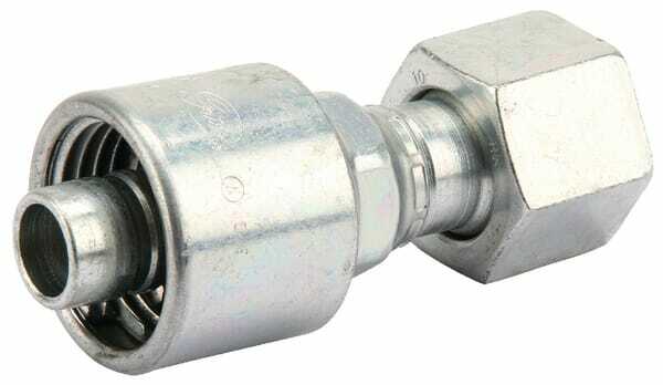 Pièces agricoles - Hydraulique - Racc. à sertir DN16-1" ORFS