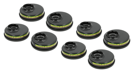 Vêtements et protections - Equipement - BLS 214 ABEK1 filtre 8 pièces