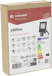 Pièces agricoles - Electricité - Projecteur LED, 50W, capteur 6500K