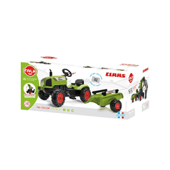 Loisirs - Jouets - Tracteur Claas avec remorque et capot ouvrant