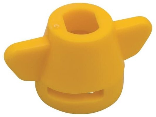 Pièces agricoles - Machines - Porte-buse Snap-Fit buse plate jaune 750221