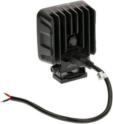 Pièces agricoles - Eclairage - Phare de travail LED, 90W, 6800lm, carrée, 12/24V, blanche, 108x120,7x52,7mm Deutsch prise, faisceau large, 18 LED