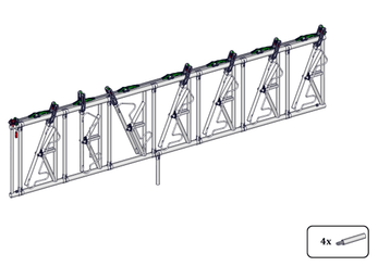 Materiels - Cornadis - PANNEAU SAFETY IV 7P./4.60M