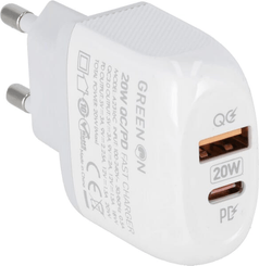 Pièces agricoles - Eclairage - Double chargeur 230V USB+USB-C