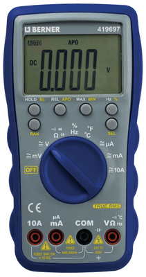 Equipement d'atelier - Equipement d'atelier divers - MULTIMETRE DIGITAL TRMS 600 V