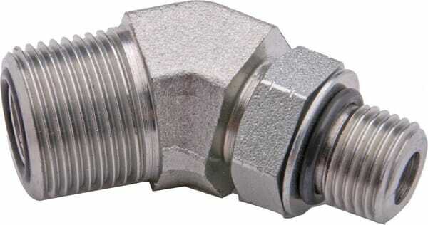 Pièces agricoles - Hydraulique - Coude 45° ORFS13/16-SAE9/16