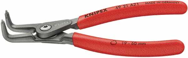 Outils - Outils divers - Pince clips courbée 40-100mm