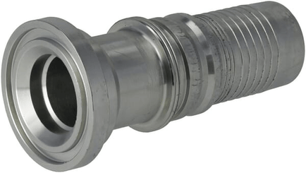 Pièces agricoles - Hydraulique - Raccord à sertir 4SH-DN40 avec bride ø60,3 mm