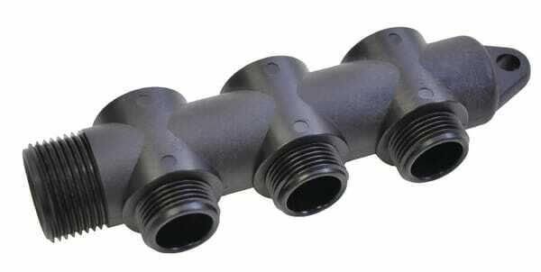 Pièces agricoles - Pièce Pulvérisateur - Raccord mâle 1" 3-voies 3/4"