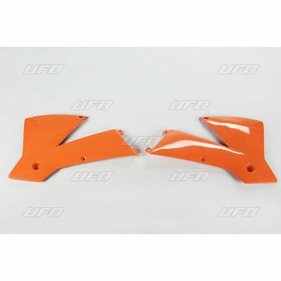 Pièces Quad & Motos - Plastiques - Ouïes de radiateur UFO orange KTM