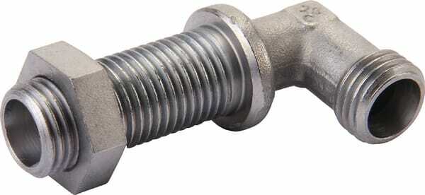 Pièces agricoles - Hydraulique - Coude passe cloison 10L