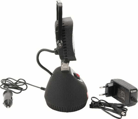 Pièces agricoles - Eclairage - Phare de travail LED rechargeable 15W 900lm poignée + interrupteur