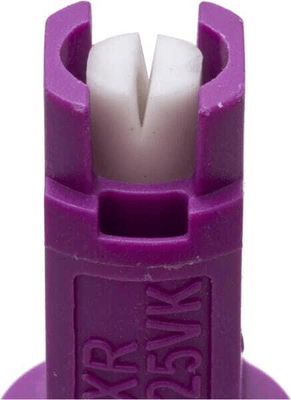 Pièces agricoles - Pièce Pulvérisateur - Buse injection d'air AIXR 110° 025 violet céramique TeeJet