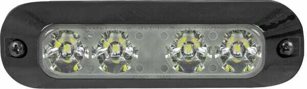 Pièces agricoles - Eclairage - Clignotant 4 LED 12/24 V blanc