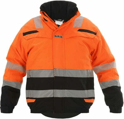 Vêtements et protections - Vêtement  - Veste de pilote Oui, orange-noir, taille M, EU : 50 Hydrowear